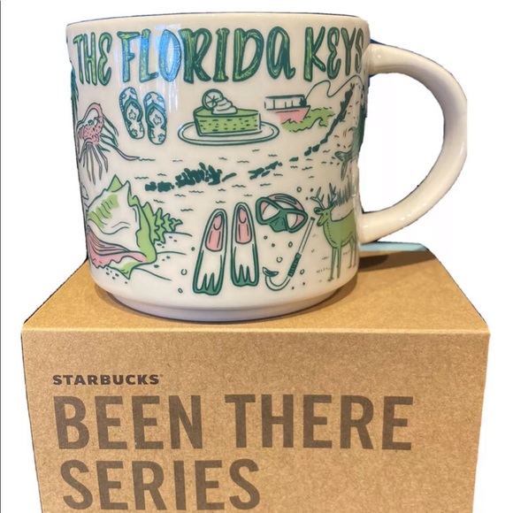 Starbucks Florida Keys Mug Been There Series NEW - Picture 2 of 5